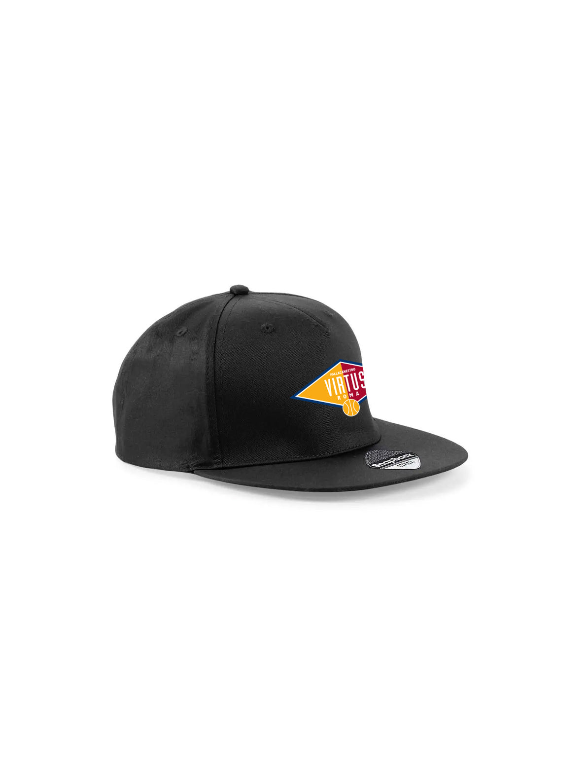 Cappello 5 pannelli con logo Storico Virtus Roma