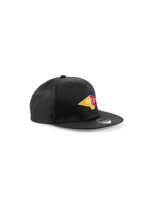 Cappello 5 pannelli con logo Storico Virtus Roma