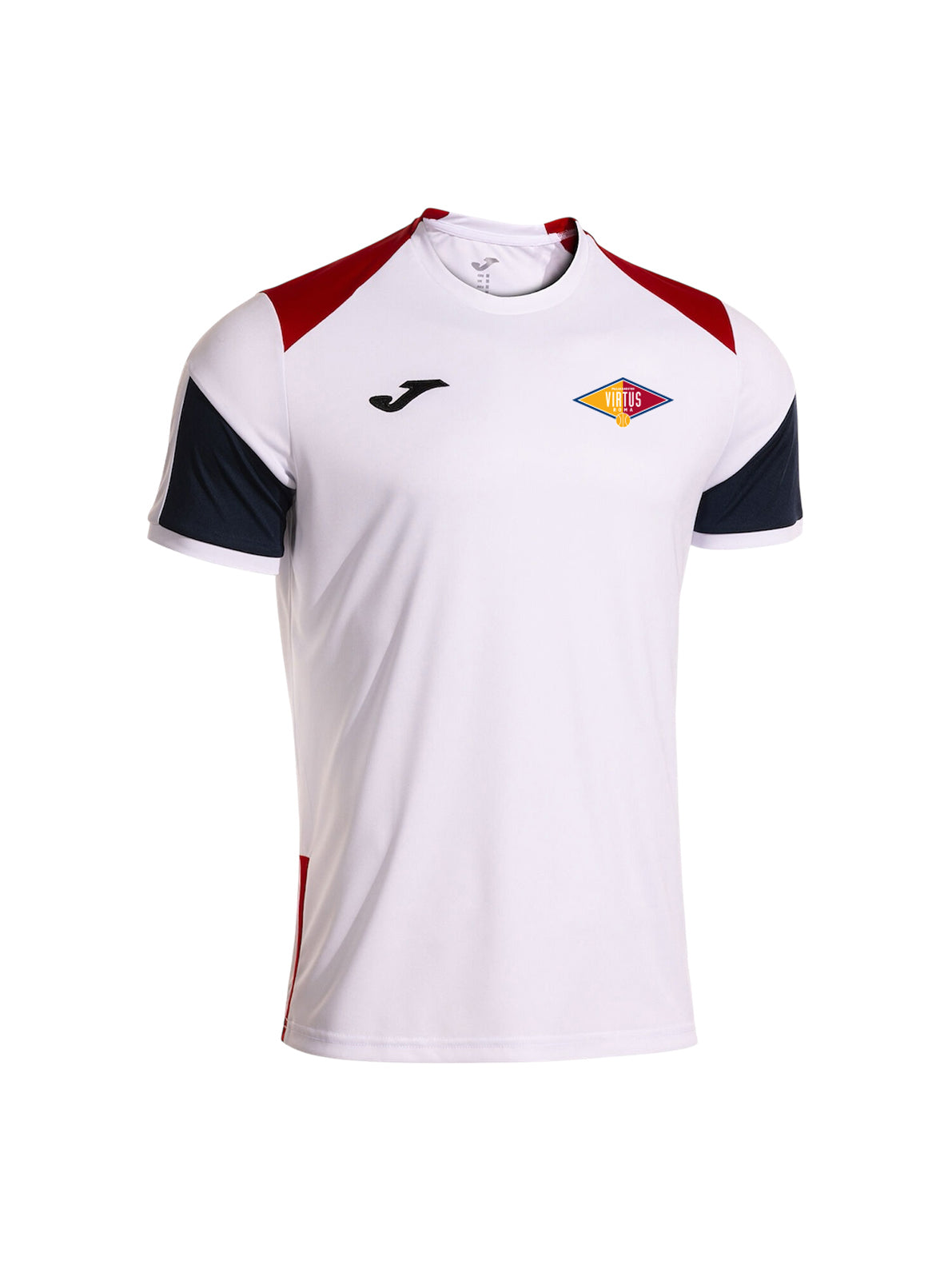 Maglietta Joma bianca - special capsule: Virtus Roma