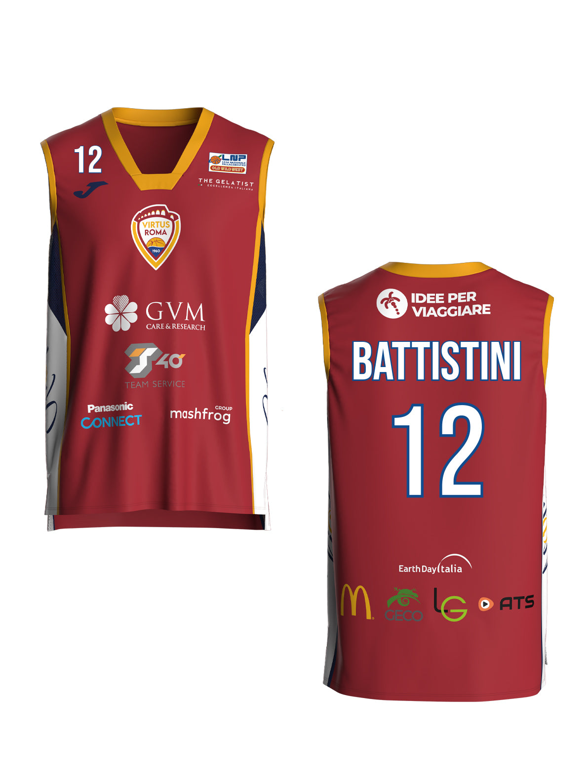 2° MAGLIA MATCH  Virtus Roma 1960 2025/26