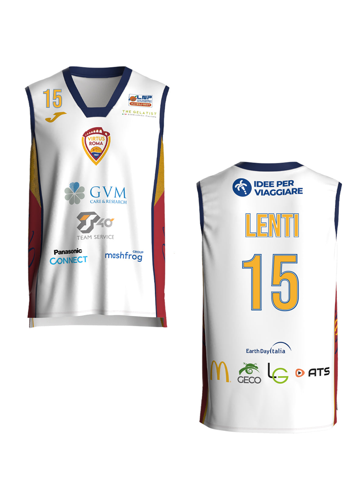 1° MAGLIA MATCH Virtus Roma 1960 2025/26