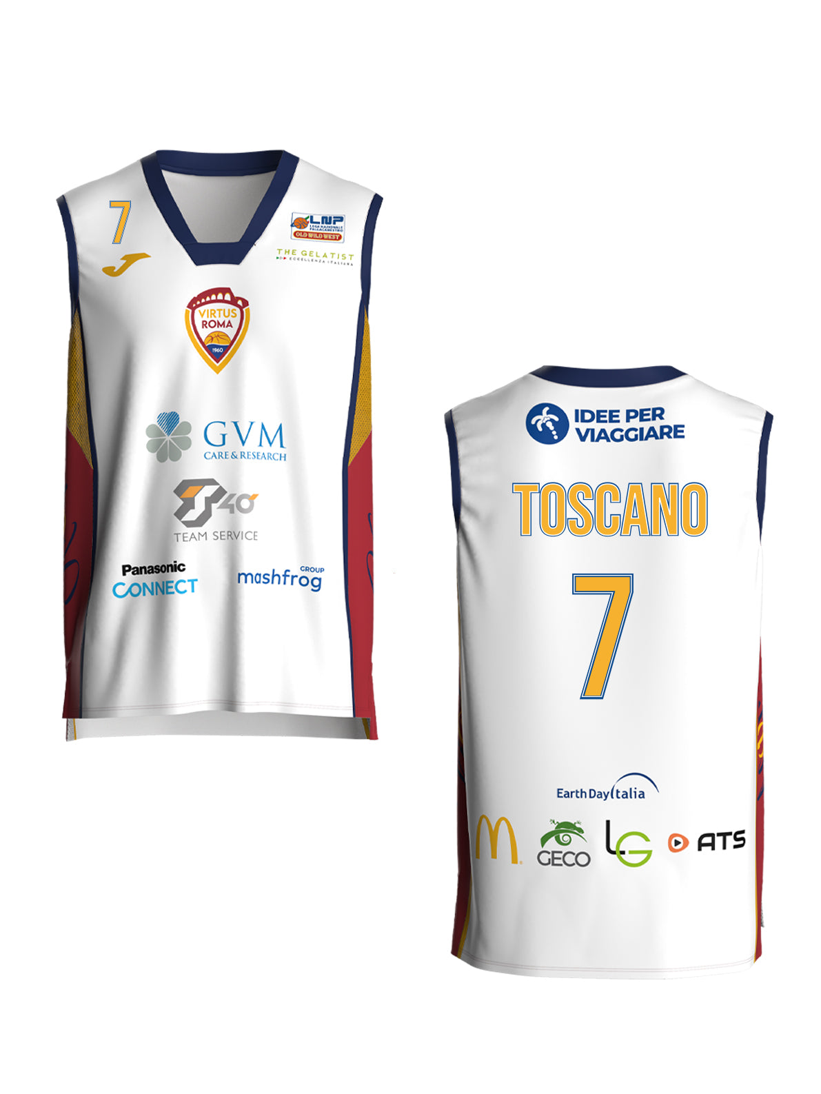 1° MAGLIA MATCH Virtus Roma 1960 2025/26
