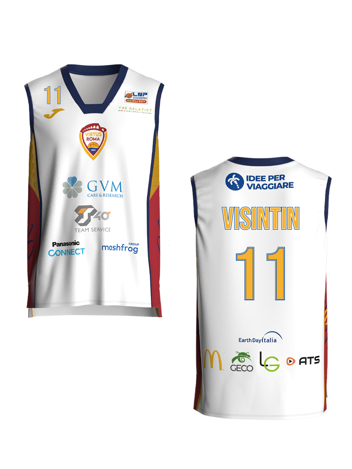 1° MAGLIA MATCH Virtus Roma 1960 2025/26