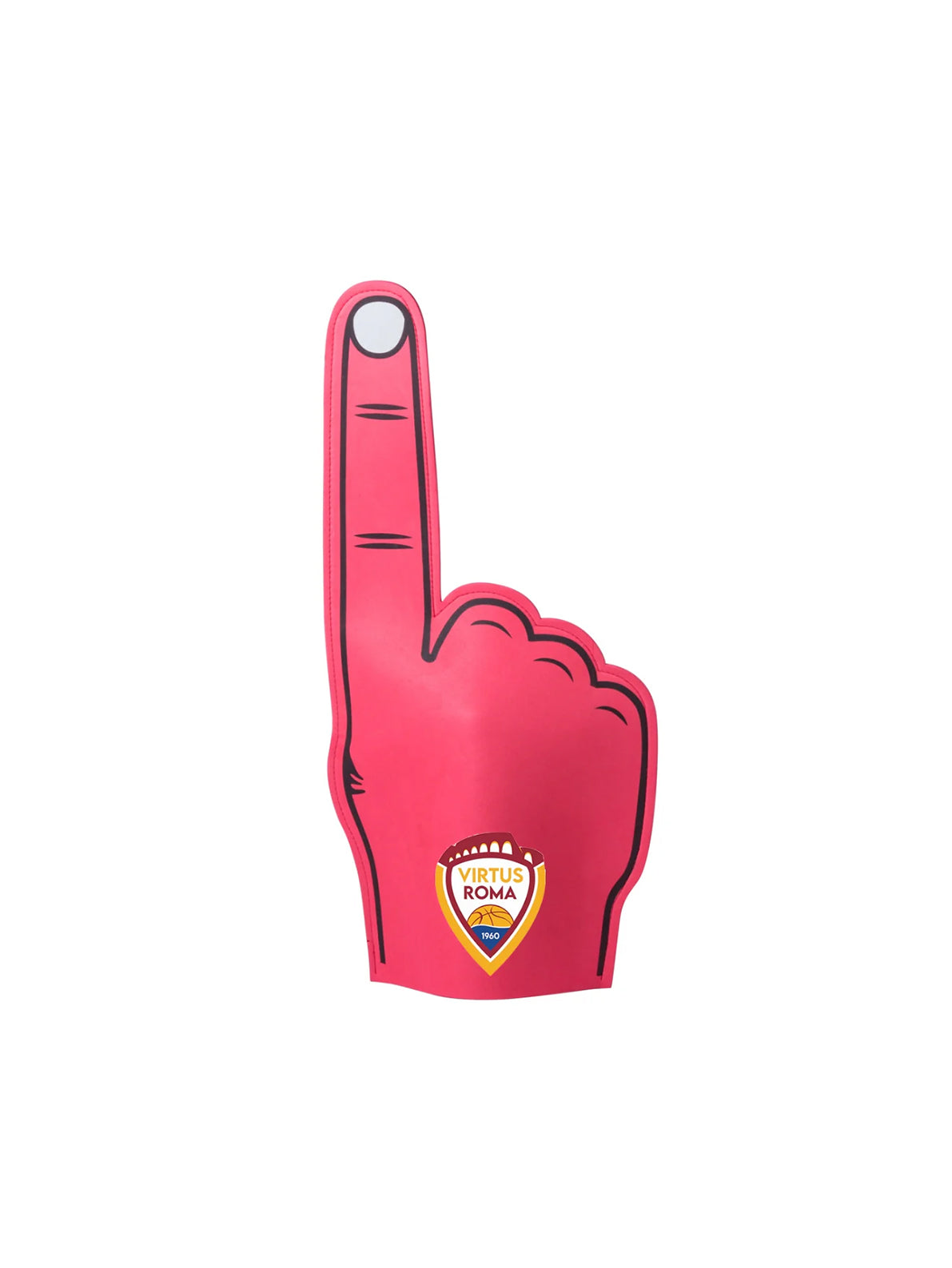 Mano per tifoseria con Stemma Virtus 1960